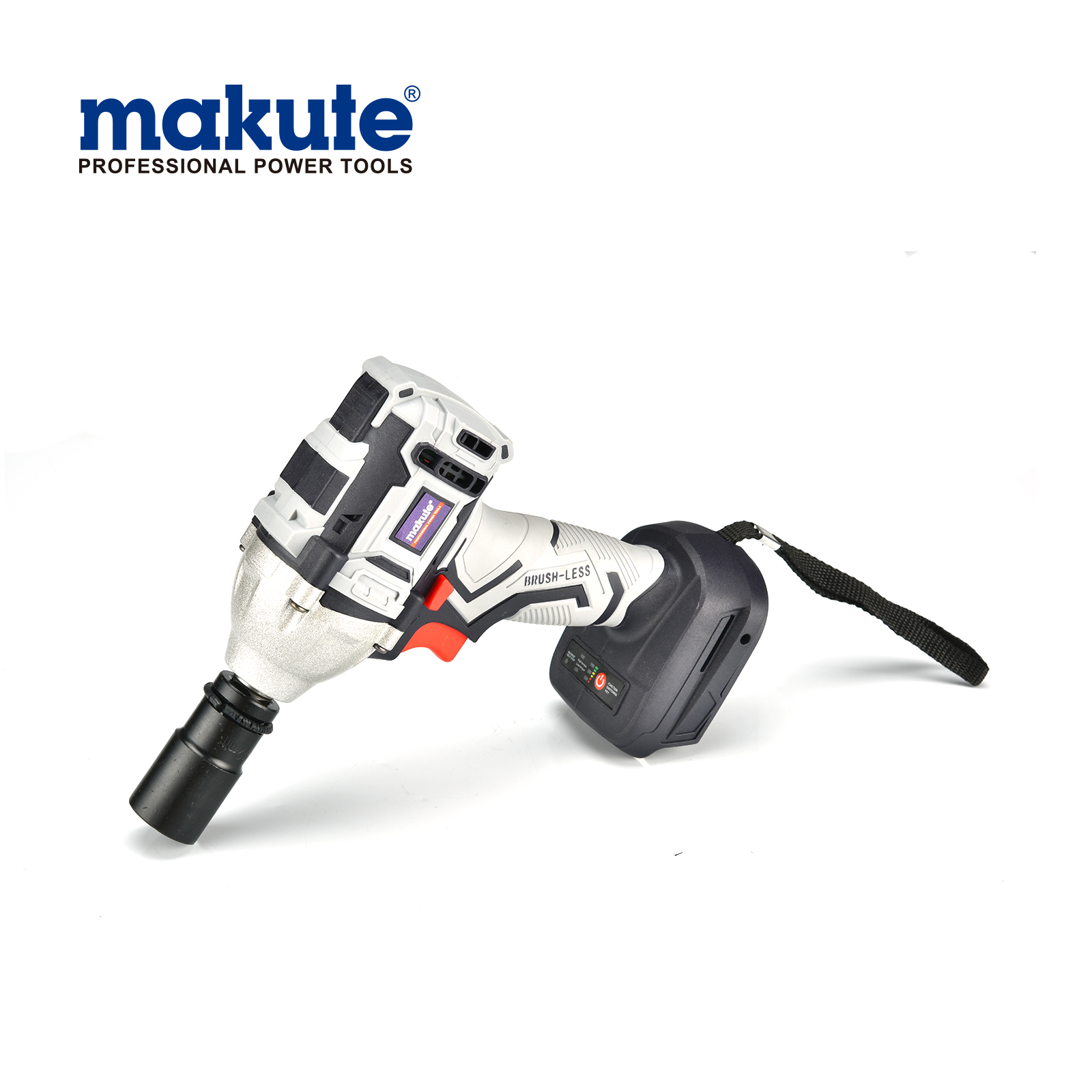 Makute Lithium automatic rechargeable portable cordless wrench 20V Power tool Impact wrench