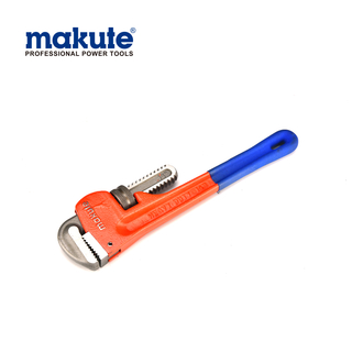 PIPE Wrench 10"(250mm) stilson wrench without dipped handle Heavy Duty Pipe Fitting Ridgid Type Wrench